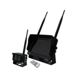 7" Achteruitrijcamera Set Draadloos | Quad View