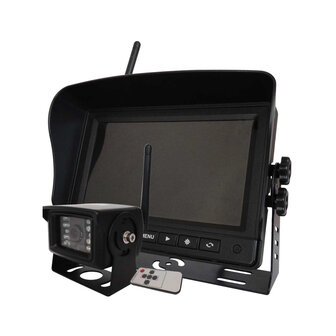 7&quot; Achteruitrijcamera Set Draadloos