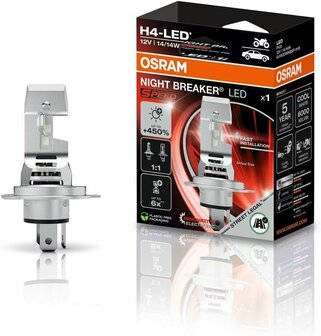 Osram Night Breaker LED Speed H4 450 Street Legal | +330%