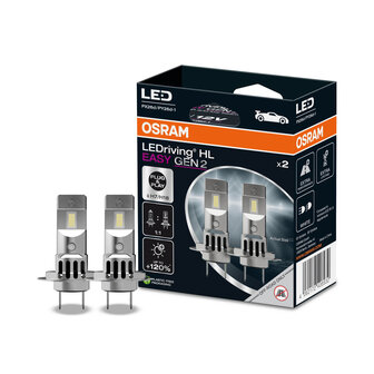Osram H7/H18 HL Easy GEN2 LED Koplamp 16W PX26d/PY26d-t Set 12V 