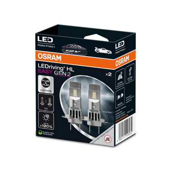 Osram H7/H18 HL Easy GEN2 LED Koplamp 16W PX26d/PY26d-t Set 12V 