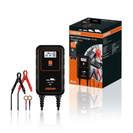 Osram BATTERY Charge 908 Acculader