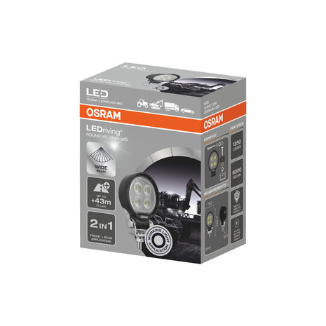 Osram LED Werklamp Rond Breedstraler 1350 LM VX80-WD