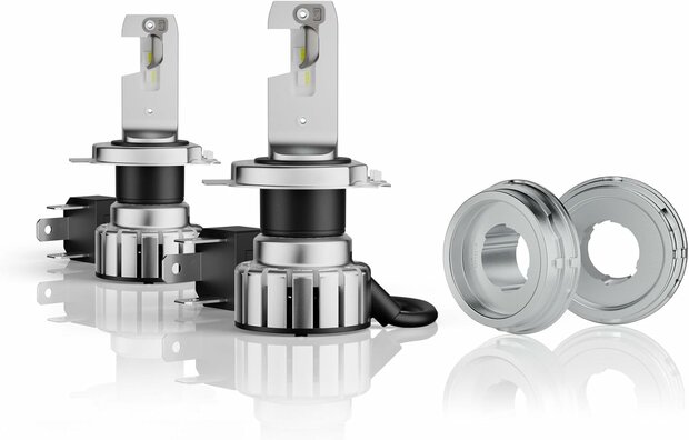 Osram Night Breaker LED Vintage H4 + R2 ECE-goedgekeurd Set | +330%