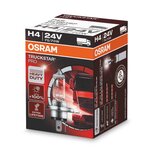 Osram H4 Halogeenlamp 24V 75/70W P43t Truckstar Pro Osram H4 Halogeenlamp 24V 75/70W P43t Truckstar Pro